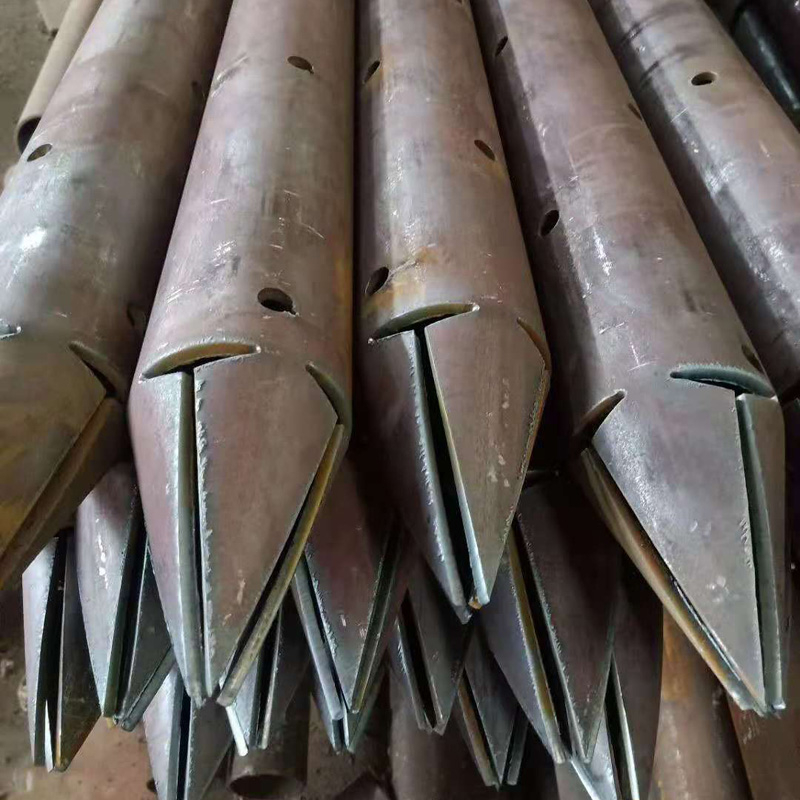河口预埋注浆管